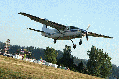 N9655B taking off