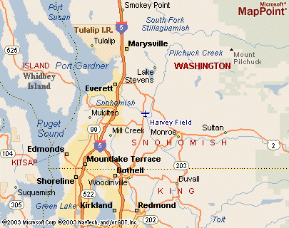 Click for Snohomish Area Map